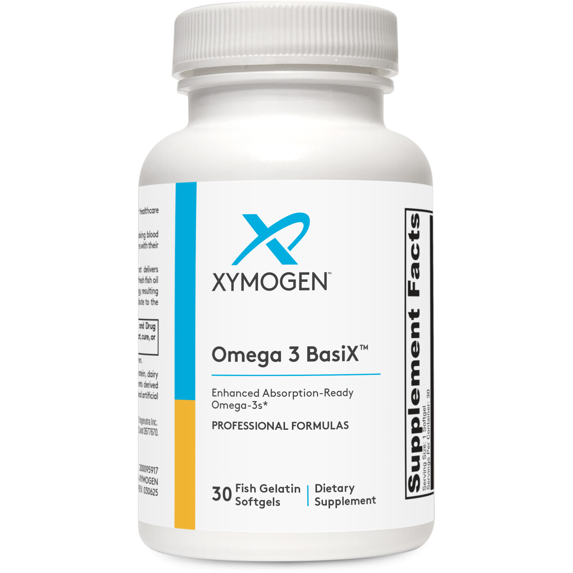 Omega 3 BasiX™ 30 Softgels | XYMOGEN